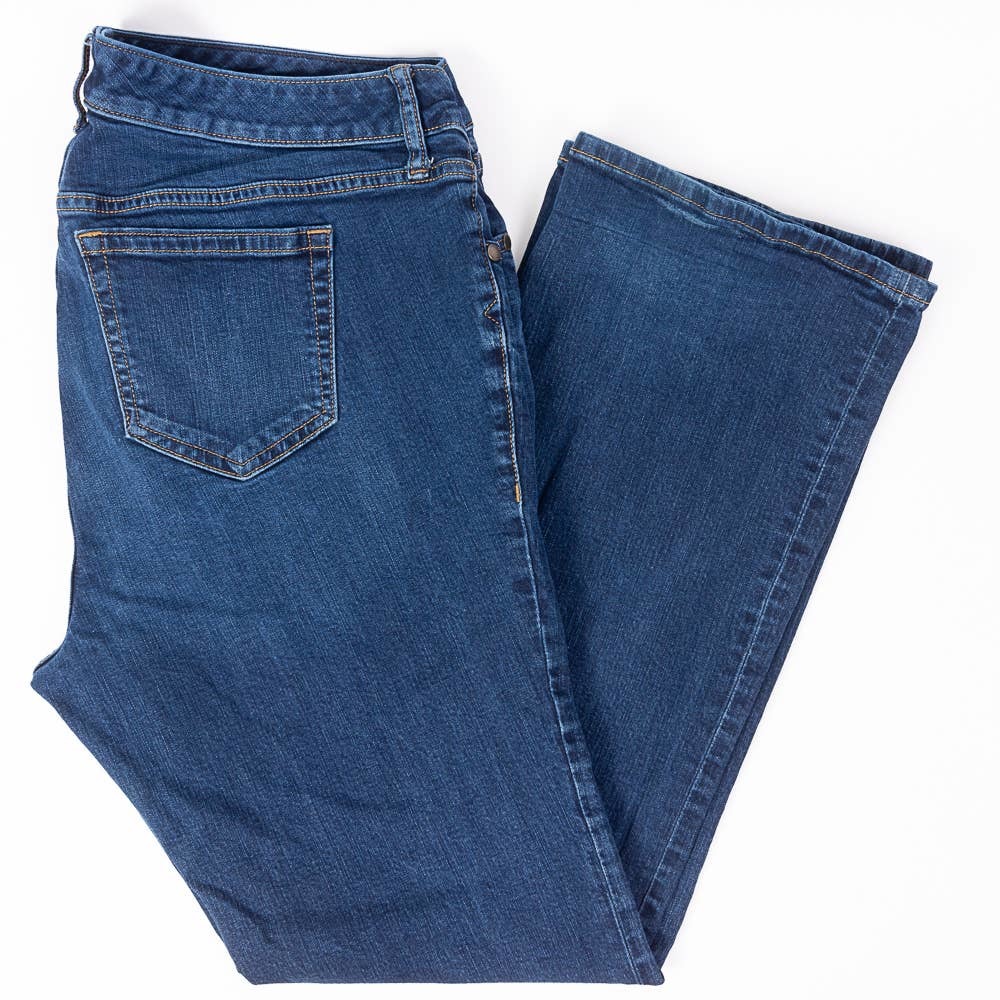 Torrid Bootcut Stretch Womens Jeans Dark Wash Size 16R